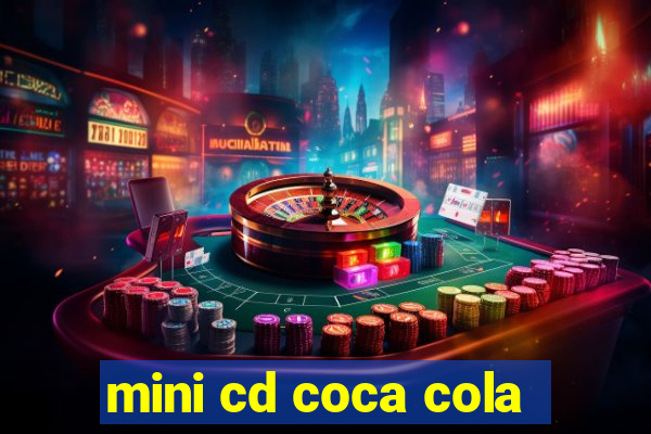 mini cd coca cola